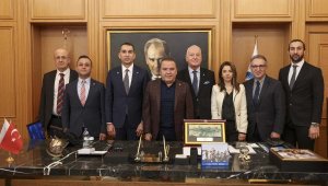 Başkan Böcek'e ANSİAD'dan ziyaret