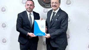 Başkan Güngör, Hisarcıklıoğlu'na dosya sundu