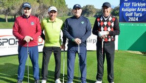 TGF Türkiye Kulüpler Arası Golf Turu Antalya'da başladı