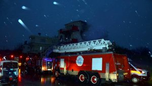Yangın çıkan evde mahsur kalan koca öldü, eşi kurtuldu