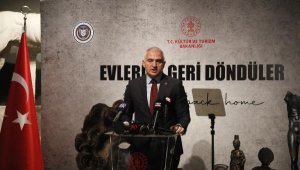Yurt dışına kaçırılan 61,9 milyon dolarlık 42 eser, Türkiye'ye getirildi