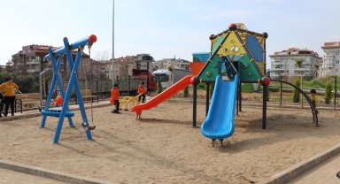 Alanya Belediyesi'nden Oba'ya yeni park