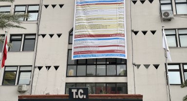 Alanya'da CHP'li belediye ile MHP arasında afişli borç atışması