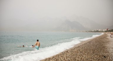 Antalya 2 gündür toz bulutu altında