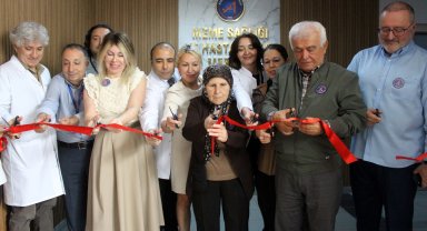Antalya'da, Meme Sağlığı Merkezi'nde ilk muayeneyi, Rektör Özkan oldu