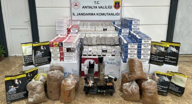 Jandarmadan kaçak tütün mücadelesi