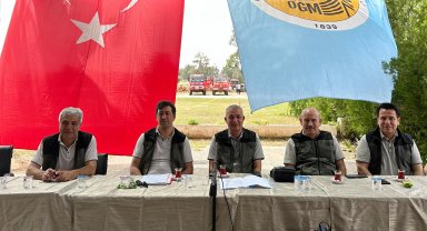 Orman yangınlarıyla mücadele işbaşı eğitimi