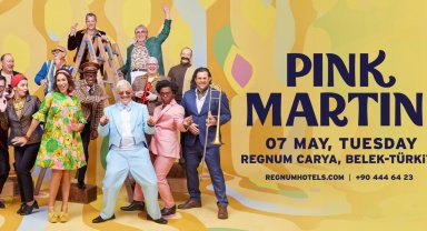 Pink Martini 7 Mayıs'ta Regnum Carya sahnesinde