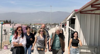 Rektör Özkan'dan Hatay'a bayram ziyareti