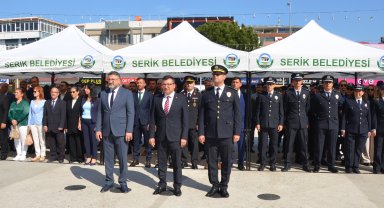 Serik'te Polis Teşkilatı'nın kuruluşu kutlandı