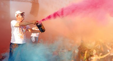 Uluslararası Çocuk Festivali'nde renkli görüntüler