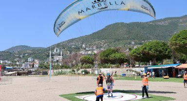 Yamaç Paraşütü Dünya Kupası'nın 1'inci etabı Alanya'da sonlandı