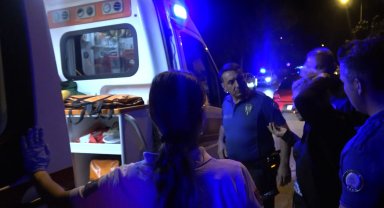 13 yaşındaki oğlu ve annesiyle birlikte yaşadığı evi benzinle yakmaya kalkıştı