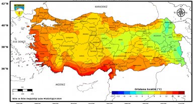 53 yılın en sıcak 9'uncu martı yaşandı