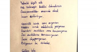 Cezaevindeki Başkan Kocagöz'den mektup