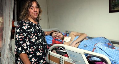 Efe Can, motosiklet kazasından sonra yatağa bağımlı hale geldi