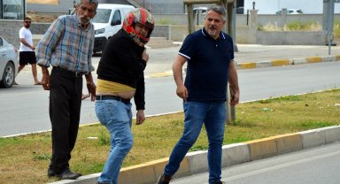 Otomobille motosiklet çarpıştı: 1 yaralı