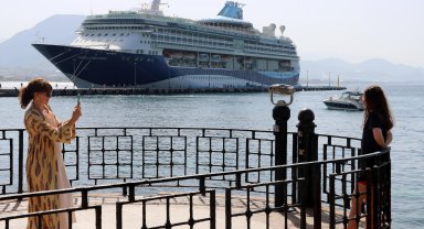 1758 turist gemiyle Alanya'ya geldi