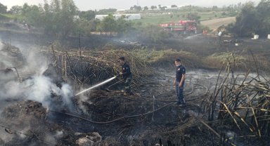 Antalya'da 3 ayrı noktada çıkan eş zamanlı yangınlar söndürüldü
