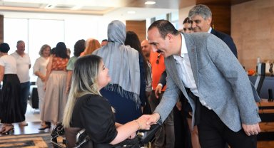 Başkan Kotan personelle bayramlaştı