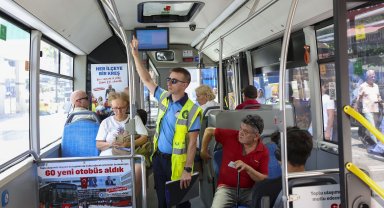 Büyükşehir'den halk otobüslerine klima denetimi