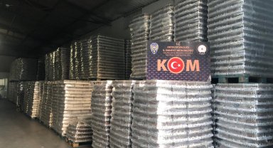 Cumhuriyet tarihinin en yüksek miktardaki kaçak içki operasyonu