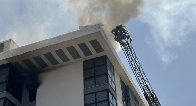Hukuk bürosunda yangın