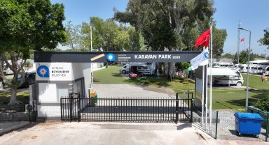 Karavan Park'a tatilci akını