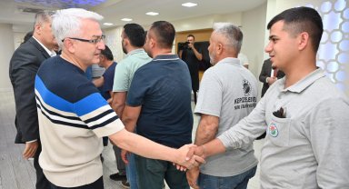 Kepez ailesi bayramlaştı