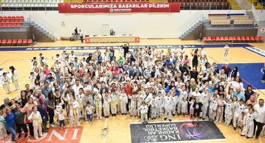 Kepez tekvandoda kuşak heyecanı