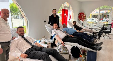 Korkuteli'de kan bağış kampanyası