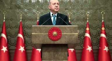 Cumhurbaşkanı Erdoğan, Özbekistanlı mevkidaşı Mirziyoyev ile görüştü