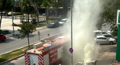 Döşemealtı'nda korkutan trafo yangını