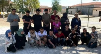 31 kaçak göçmen ile 1 organizatör yakalandı