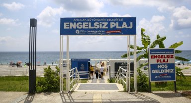Engelsiz plajlara ziyaretçi akını