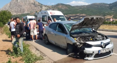Isparta Eğirdir'de kaza