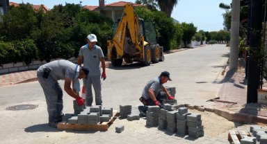 Kemer'de altyapı çalışmaları