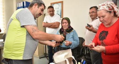 Kepez Belediyesi personelinden örnek davranış