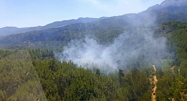 Komando birlikleri yangın nöbetinde