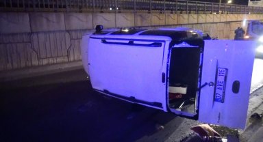 Manavgat'ta kaza: 5 yaralı