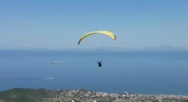 Marmara Bölgesi Yamaç Paraşütü Yarışması Yalova'da gerçekleştirildi