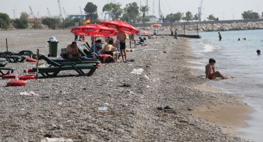 Plajda 'plastik' tepkisi