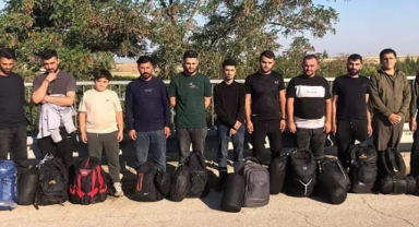 21 kaçak göçmen ile 1 organizatör yakalandı