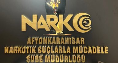 Afyonkarahisar'da uyuşturucu operasyonunda 2 tutuklama