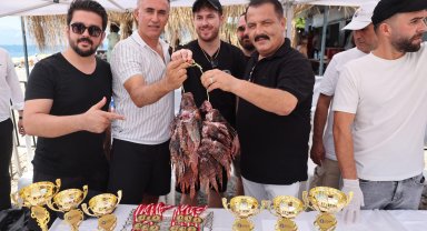 Antalya'da aslan balığı yakalama ve tadım etkinliği