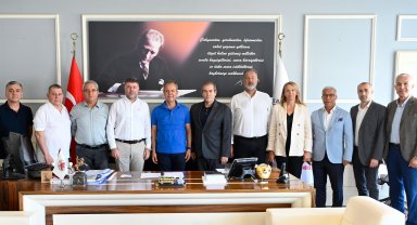 ATSO Yönetiminden ilçe ziyaretleri