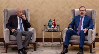 Bakan Fidan, Arap Ligi Genel Sekreteri Ebu Gayt ile görüştü