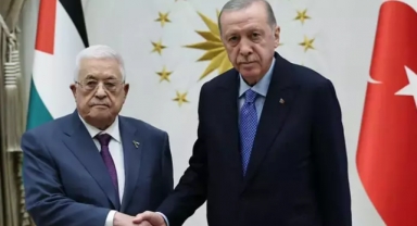Cumhurbaşkanı Erdoğan, Filistin Devlet Başkanı Abbas’ı kabul etti