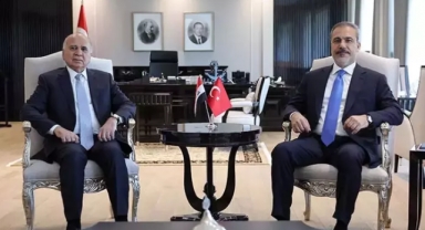 Dışişleri Bakanı Fidan, Iraklı mevkidaşı Hüseyin ile görüştü