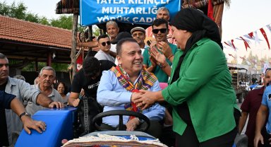Kaş Gömbe yayla şenliklerinde insan seli